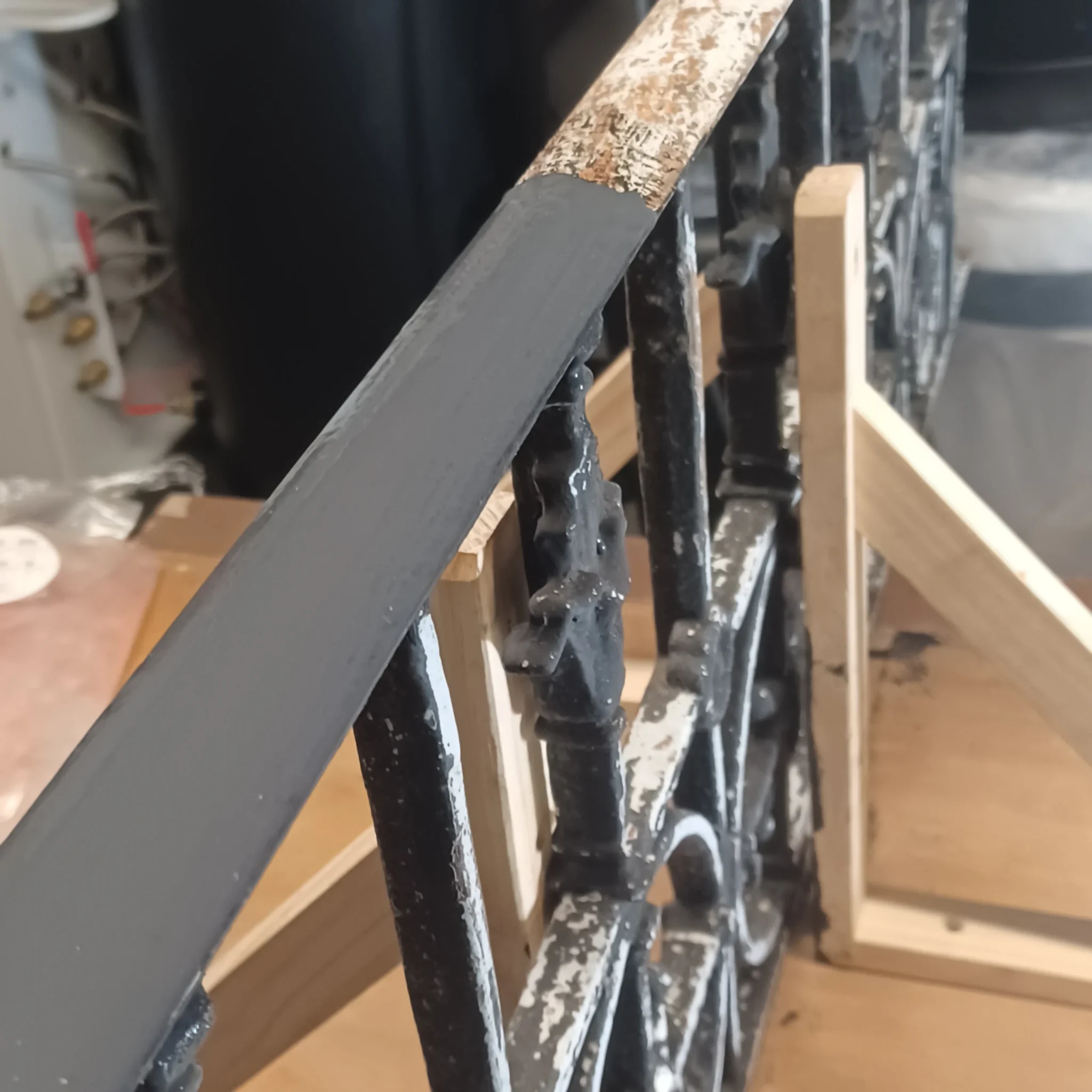 Décapage garde-corps