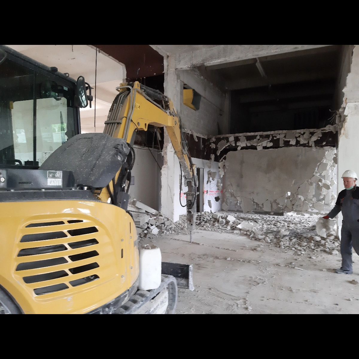 Curage industriel de bâtiment tertiaire Paris