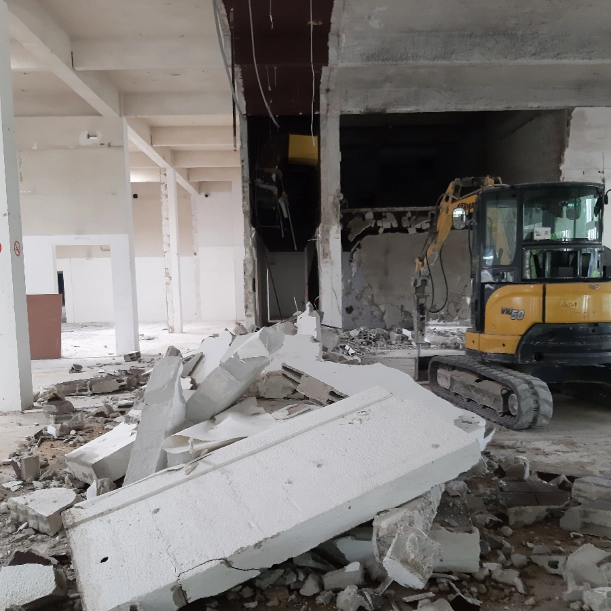 Démolition de structure