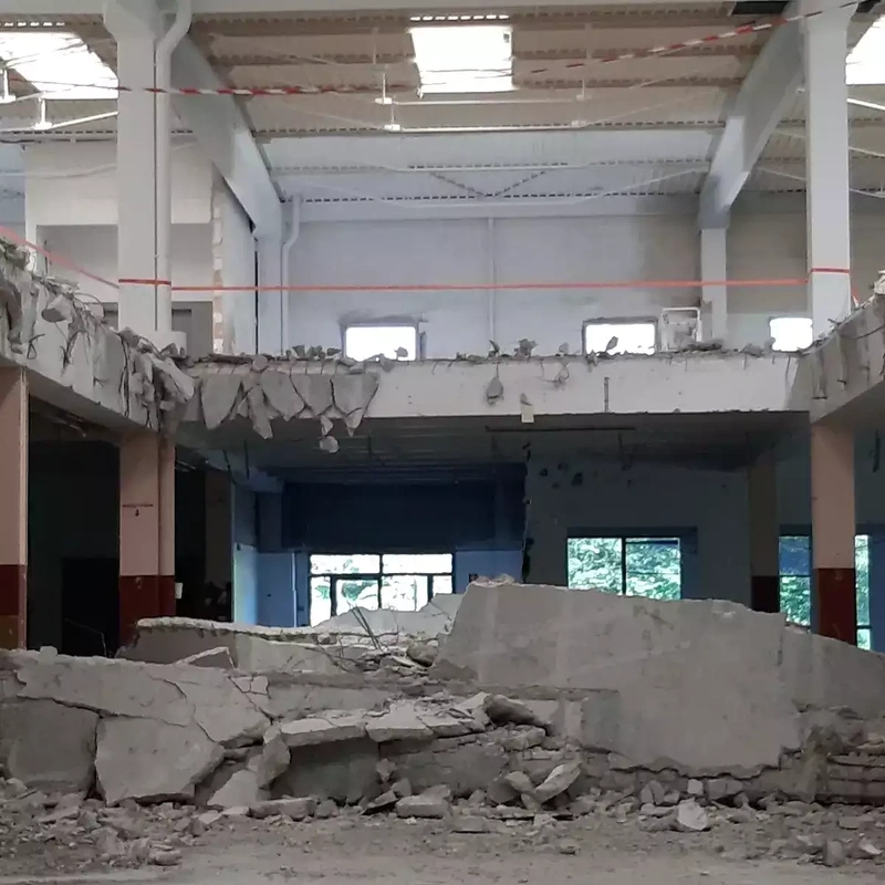 Démolition plancher béton